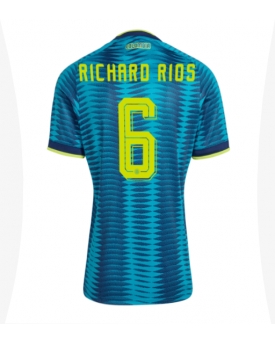 Billige Fotballdrakt Colombia Richard Rios #6 Replika Bortedrakt Dame VM 2026 Kortermet Billige Fotballdrakt Colombia Richard Rios #6 Replika Bortedrakt Dame VM 2026 Kortermet